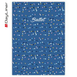 Notesz Colors A5 fehér lapokkal Bullet Sky Dayliner Író- irodaszer, papíráru Dayliner