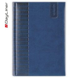 Tárgyalási napló fehér lapokkal Tucson B5 napló Kék Dayliner Dátum nélküli Író- irodaszer, papíráru Dayliner