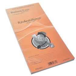 Kézbesítő könyv 100lap,os 130x297mm, C.5230-29 Író- irodaszer, papíráru Bluering