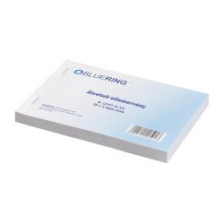 Átvételi elismervény A6, 50x3lapos B.13-67/A/VX Bluering® Író- irodaszer, papíráru Bluering
