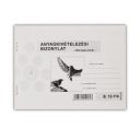 Készletkivételezési bizonylat A5, 25x4lapos 8 tételes B.12-114 Bluering®