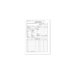 Állománybavételi bizonylat épületekről és építményekről B.11-45/V 25x4lapos tömb A4, álló Író- irodaszer, papíráru Egyéb
