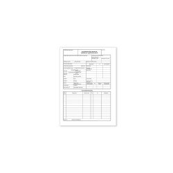 Állománybavételi bizonylat épületekről és építményekről B.11-45/V 25x4lapos tömb A4, álló Író- irodaszer, papíráru Egyéb