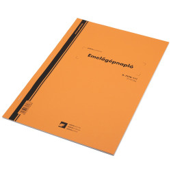 Emelőgépnapló 2+25lapos A4, álló Író- irodaszer, papíráru Egyéb