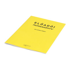 Előadói munkakönyv 20lapos füzet C.5230-58 Író- irodaszer, papíráru Nyomell