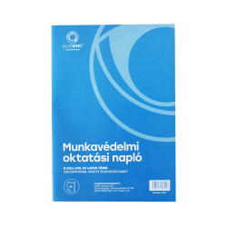 Munkavédelmi oktatási napló 24lapos A4, álló B.VALL.349 Bluering® Író- irodaszer, papíráru Bluering