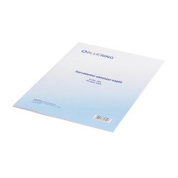 Tűzvédelmi oktatási napló 24lapos A4, álló B.VALL.350 Bluering® Író- irodaszer, papíráru Bluering