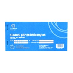Kiadási pénztárbizonylat 25x2lapos B.318-103/V Bluering® Író- irodaszer, papíráru Bluering