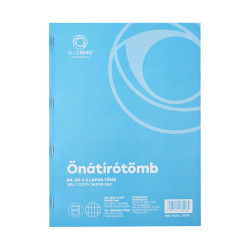 Önátírótömb A4, 50x2lap, franciakockás Bluering® Író- irodaszer, papíráru Bluering