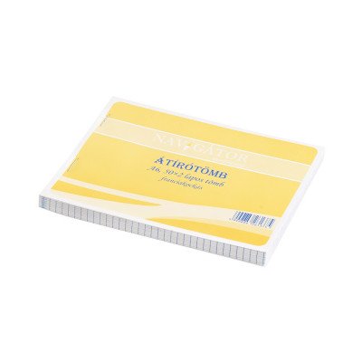 Önátírótömb A6, 50x2lap, franciakockás Bluering® Önátírótömb A6, 50x2lap, franciakockás Bluering®
