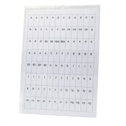 Betűkártya Író- irodaszer, papíráru Civis