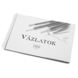 Vázlatfüzet FAMENTES B/5 32 lap 120gr. Bluering Író- irodaszer, papíráru Bluering
