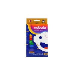 Gyurmakészlet, 200g. Nebulo 12 klf. szín Író- irodaszer, papíráru Nebulo