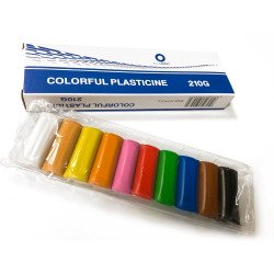 Gyurma színes, 210g. Bluering® 10 különböző szín, Író- irodaszer, papíráru Bluering