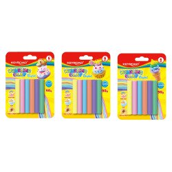 Gyurmakészlet 90 g 6 db/bliszter Keyroad Pastel pasztell színek Író- irodaszer, papíráru Keyroad