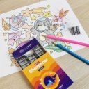 Hegyező 2 lyukú fém, Bluering®,