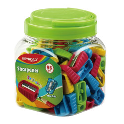 Hegyező 1 lyukú 96 db/display Keyroad Classic vegyes színek Író- irodaszer, papíráru Keyroad