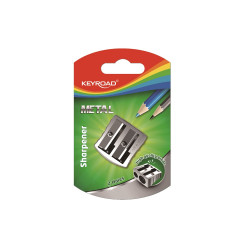 Hegyező 2 lyukú fém Keyroad Metal Író- irodaszer, papíráru Keyroad