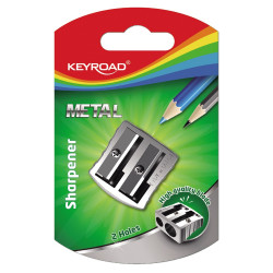 Hegyező 2 lyukú fém Keyroad Metal Író- irodaszer, papíráru Keyroad