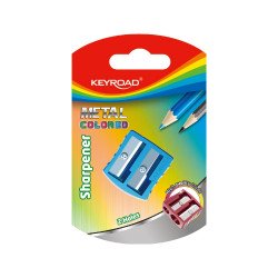 Hegyező 2 lyukú fém Keyroad Metal Colourful vegyes színek Író- irodaszer, papíráru Keyroad