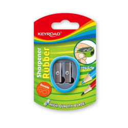 Hegyező 2 lyukú Keyroad Rubber vegyes színek Író- irodaszer, papíráru Keyroad