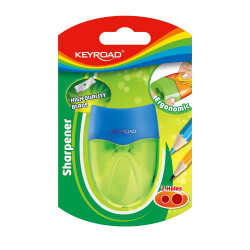 Hegyező 2 lyukú tartályos Keyroad Mellow vegyes színek Író- irodaszer, papíráru Keyroad