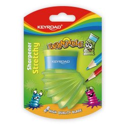 Hegyező 2 lyukú tartályos Keyroad Stretchy vegyes színek Író- irodaszer, papíráru Keyroad