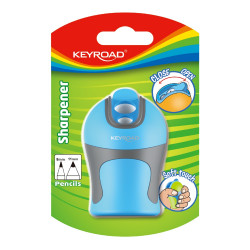 Hegyező 2 lyukú tartályos, fedeles Keyroad Colour Special vegyes színek Író- irodaszer, papíráru Keyroad