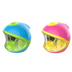 Hegyező asztali elektromos 1 lyukú tartályos, cserélhető penge, Keyroad Racer vegyes színek Író- irodaszer, papíráru Keyroad