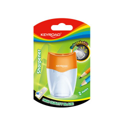 Hegyező 2 lyukú tartályos Keyroad Mellow 2 vegyes színek Író- irodaszer, papíráru Keyroad