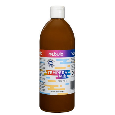 Tempera 500ml, Nebulo barna Tempera 500ml, Nebulo barna