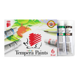 Tempera színes 6x16ml, Süni Ico 6 klf. szín Író- irodaszer, papíráru Ico