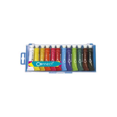 Tempera 12x12ml, készlet, Connect Tempera 12x12ml, készlet, Connect