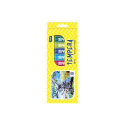 Tempera 10x7,5ml, készlet, Educa karton dobozban Író- irodaszer, papíráru Educa