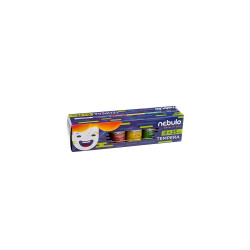 Tempera készlet, 25 ml, tégelyes, Nebulo 6 klf. szín Író- irodaszer, papíráru Nebulo