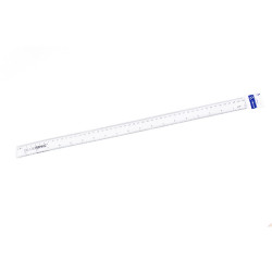 Vonalzó 50cm, műanyag Bluering® Író- irodaszer, papíráru Bluering