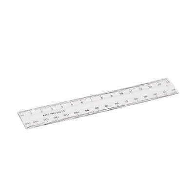 Vonalzó 15 cm, műanyag Bluering® Vonalzó 15 cm, műanyag Bluering®