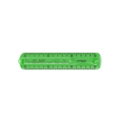 Vonalzó 15 cm, flexibilis Keyroad Flex Draw vegyes színek