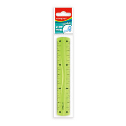 Vonalzó 15 cm, flexibilis Keyroad vegyes színek Író- irodaszer, papíráru Keyroad