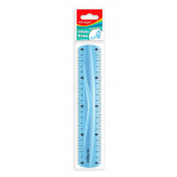 Vonalzó 15 cm, flexibilis Keyroad vegyes színek Író- irodaszer, papíráru Keyroad