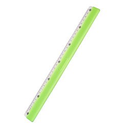 Vonalzó 30 cm, fém skálával Keyroad Colour Bar vegyes színek Író- irodaszer, papíráru Keyroad