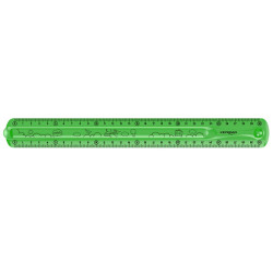 Vonalzó 30 cm, flexibilis Keyroad Flex Draw vegyes színek