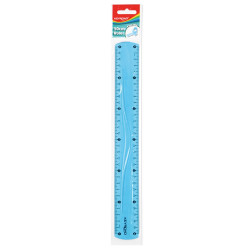 Vonalzó 30 cm, flexibilis Keyroad vegyes színek Író- irodaszer, papíráru Keyroad