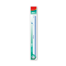 Vonalzó 30 cm, klasszikus Keyroad Író- irodaszer, papíráru Keyroad
