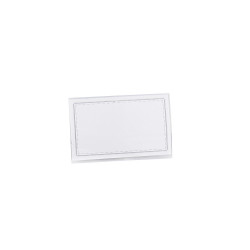 Névkitűző 90x56mm, biztosító tűvel és csiptetővel Bluering® Író- irodaszer, papíráru Bluering