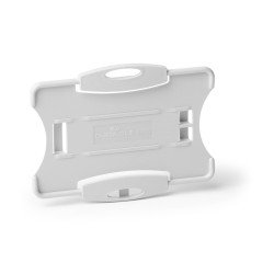 Biztonsági kártyatartó 1 kártyához Durable Eco szürke 10 db/csom Író- irodaszer, papíráru Durable
