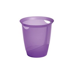 Papírkosár 16l, Durable Trend, áttetsző lila Író- irodaszer, papíráru Durable