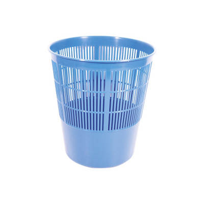 Papírkosár 16l, Fornax műanyag rácsos, Fornax, kék Papírkosár 16l, Fornax műanyag rácsos, Fornax, kék