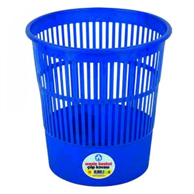 Papírkosár 16l, műanyag rácsos 315x305mm, Bluering® kék Papírkosár 16l, műanyag rácsos 315x305mm, Bluering® kék