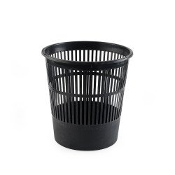 Papírkosár 16l, műanyag rácsos 315x305mm, 1440-r recy fekete Író- irodaszer, papíráru Egyéb